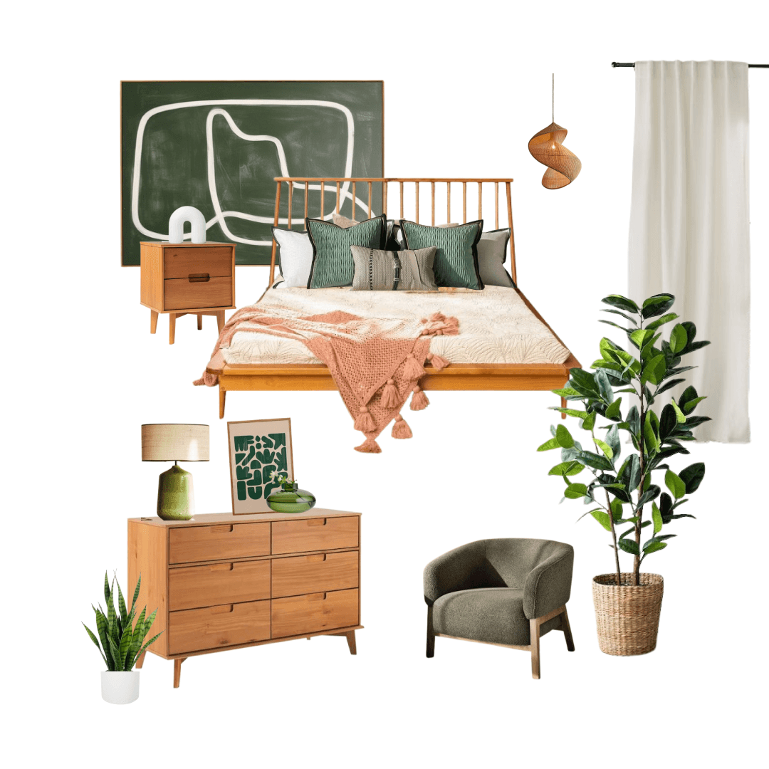 Serene & Earthy Bedroom Vibes