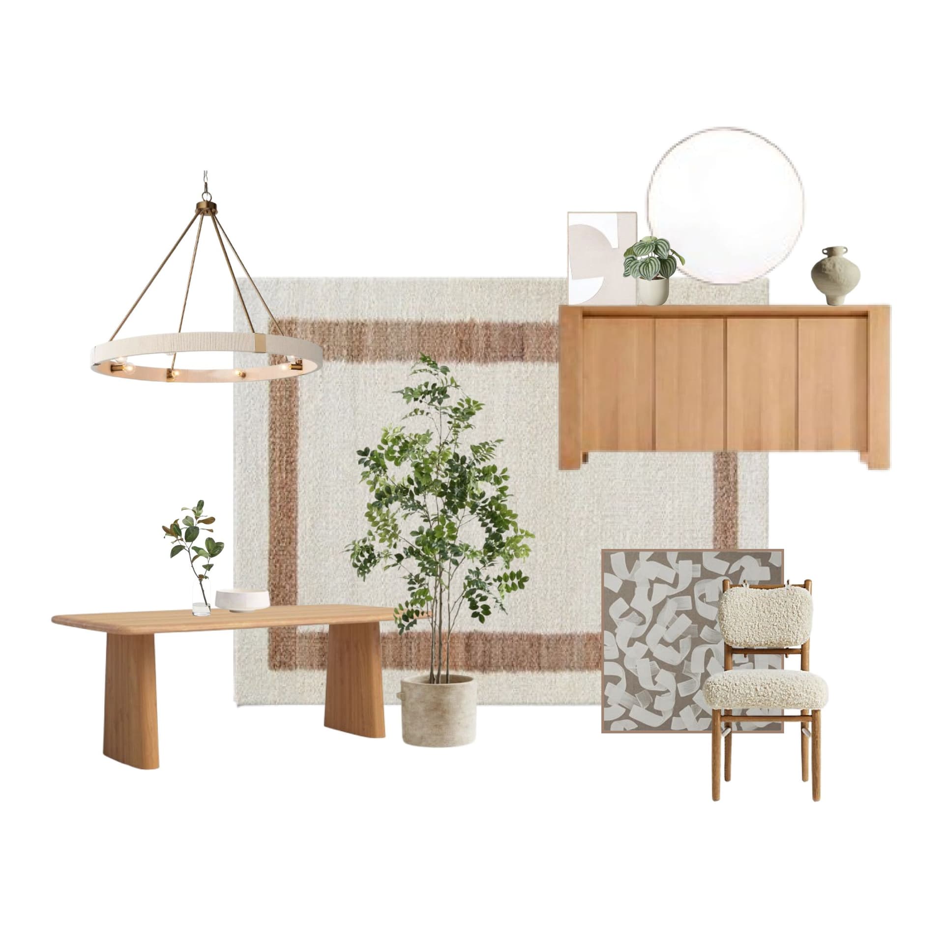 Minimalist Dining Elegance